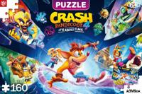 Crash Bandicoot 4 Kids Puzzle It's About Time (160 pieces) - thumbnail