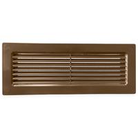 Kunststof Gevelklep (buiten Toepassing) Voor Kanaal 204 X 60mm - Bruin - thumbnail