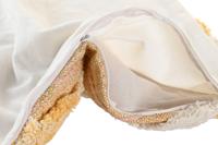 Kussenhoes DKD Home Decor Geel 50 x 1 x 50 cm - thumbnail