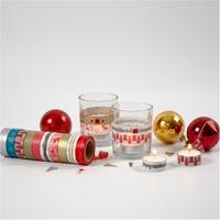 Creativ Company Masking tape, kerstmis, b: 15 mm, 10x10 m/ 1 doos - thumbnail