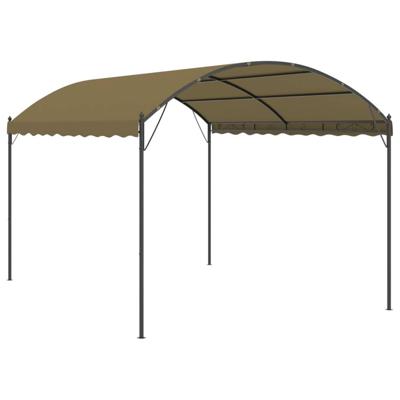 vidaXL Prieel 180 g/m² 4x3x2,6 m taupe