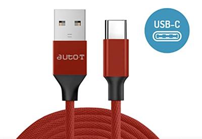 AUTO-T 540347 laad- en gegevensoverdrachtkabel, 2.0/USB-C