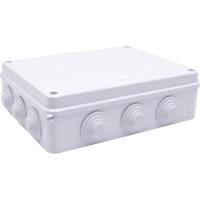 TRU COMPONENTS TC-RA 255x200x80 TC-10239064 Installatiebehuizing ABS kunststof Wit 1 stuk(s) - thumbnail