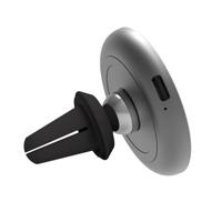 Celly MagStandCharge MagSafe Wireless Charger Holder Grey - thumbnail