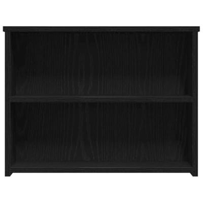 Salontafel Zwart eiken 102 x 55 x 42 cm Bewerkt hout