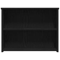 Salontafel Zwart eiken 102 x 55 x 42 cm Bewerkt hout - thumbnail