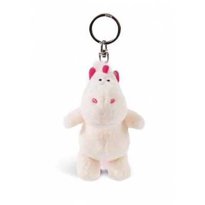 Nici sleutelhanger Theodor junior 10 cm pluche roze