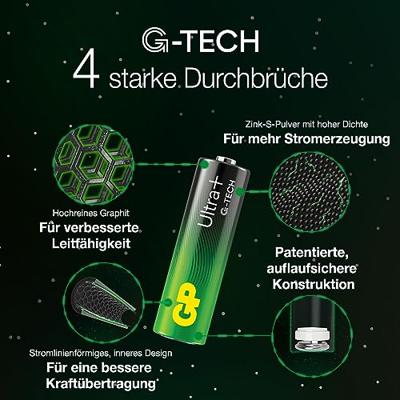 GP ultra plus alkaline aa-batterijen 4pk - thumbnail