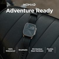 Nomad Rugged horlogeband / zwarte hardware 45/46/49 mm - Black - thumbnail