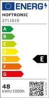 Set van 8 Q-Series LED TL Armaturen 150cm - 48 Watt 5760 Lumen vervangt 192 Watt - 120lm/W - 4000K neutraal wit licht - Gereedschapsloos Koppelbaar - IK08 - IP65 Waterdicht - Tri-proof plafondverlichting - thumbnail