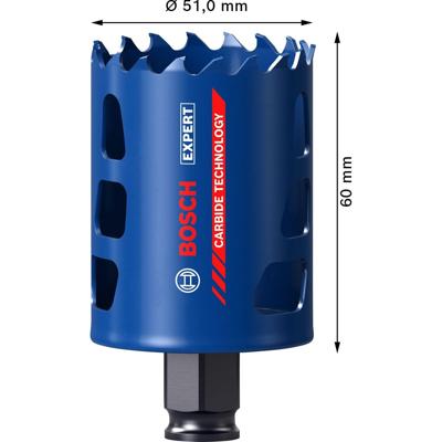 Bosch Professional EXPERT Tough Material gatzaag 51mm - 2608900427 Bosch Professional EXPERT Tough Material gatzaag 51mm - 2608900427