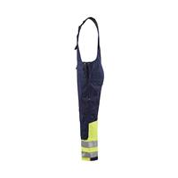 Blåkläder High-Vis bretelbroek 26621800 | Zwart/High-Vis Geel | Maat 62 - 7330509718773 - thumbnail