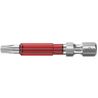 Wiha 42131 TY-Bit ISR T25 Länge 49mm Innensechsrund, 1/4-Aufnahme Torx-bit Aandrijving: 1/4 (6,3 mm) Uitvoering: TX TX 25 49 mm