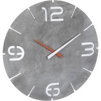 TFA Dostmann 60.3536.15 Wandklok Zendergestuurd 350 mm x 35 mm Beton-grijs - thumbnail