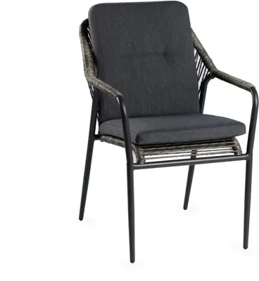 Tierra Outdoor dining tuinstoel cortez charcoal