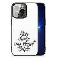 iPhone 13 Pro | Telefoon Hoesje | met tekst Heart Smile - thumbnail