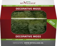 Kerstdorp landschap rendiermos donkergroen 50 g My Village - My village - thumbnail