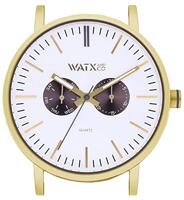 Horloge Uniseks Watx & Colors WXCA2744 Gouden (Ø 44 mm) - thumbnail