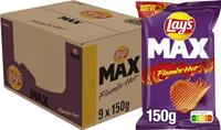 Lays max flamin' hot zak (9x 150gr) - thumbnail