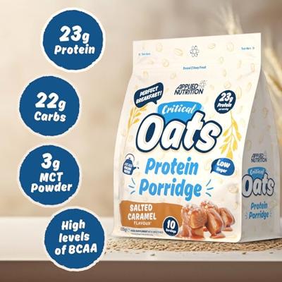 Critical Oats Protein Porridge 600gr Salted Caramel