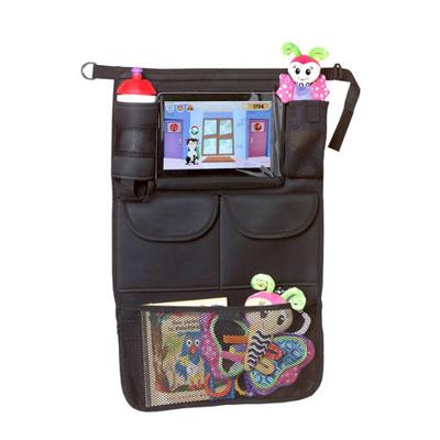 A3 Baby & Kids Auto-organiser met tablethouder zwart A3 Baby & Kids Auto-organiser met tablethouder zwart