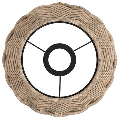 VidaXL Plafondlampenkap ø20x15 cm wicker bruin