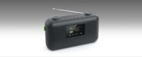 Muse Radio, DAB+ FM PLL, TFT LCD-scherm, MUSE - (M-118 DB) klok, dubbel alarm, snooze, s slaap, slideshow functie, donkergrijs - thumbnail