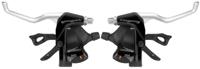 SunRace STM406 Rem-/Verstellerset 3x7S - Zwart - thumbnail