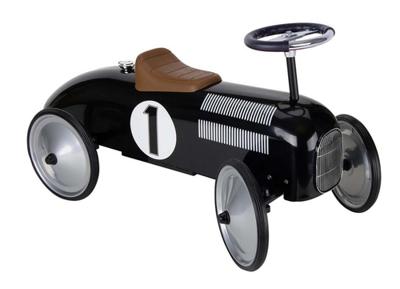 Goki retro loopauto zwart