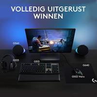 Logitech G G533 Wireless Headset Hoofdband Zwart - thumbnail