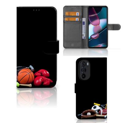 Motorola Edge 30 Pro | Wallet Case | met Pasjes | Sports Motorola Edge 30 Pro | Wallet Case | met Pasjes | Sports