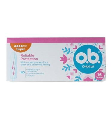 OB Original Tampons Super