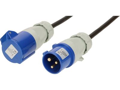 Max Hauri 165376 Stroom Verlengkabel 16 A Blauw, Zwart 25 m H07RN-F 3G 1,5 mm² UV-bestendig, Oliebestendig, Flexibel, Zuurbestendig Max Hauri 165376 Stroom Verlengkabel 16 A Blauw, Zwart 25 m H07RN-F 3G 1,5 mm² UV-bestendig, Oliebestendig, Flexibel, Zuurbestendig