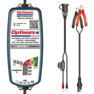 TecMATE Acculader "optimate 6 ampmatic 6a" van optimate 6 charger ampmatic 6a