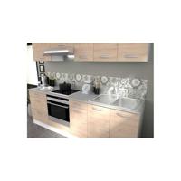 Oslo bovenste kast 1 deur - Decor Chene Jackson - L 60 x D 36 x H 58 cm - thumbnail