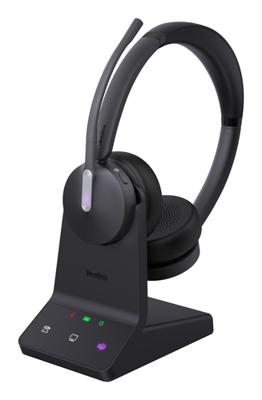 Yealink Yealink Headset WH64 Dual Teams On Ear headset Zwart