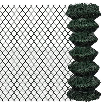 VidaXL Gaashek 1x25 m staal groen