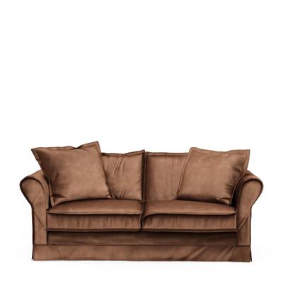 Rivièra Maison 2,5-zits Bank 'Carlton' Velvet, kleur Chocolate