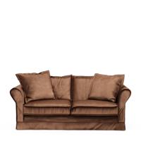 Rivièra Maison 2,5-zits Bank 'Carlton' Velvet, kleur Chocolate - thumbnail
