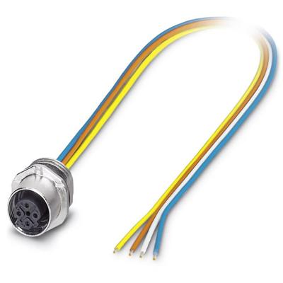 Phoenix Contact 1535202 Sensor/actuator inbouwconnector M12 Aantal polen (sensoren): 4 Bus, inbouw 0.50 m 1 stuk(s) Phoenix Contact 1535202 Sensor/actuator inbouwconnector M12 Aantal polen (sensoren): 4 Bus, inbouw 0.50 m 1 stuk(s)