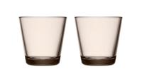 Iittala Glazen Kartio Linnen 210 ml - 2 Stuks - thumbnail