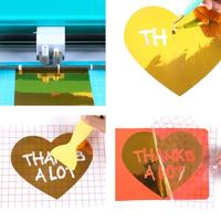 LOKLiK • permanent zelfklevend vinyl spiegelglans metallic goud 30,5x180cm - thumbnail