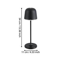 Eglo Oplaadbare buitenlampMannera zwart - 900457 - thumbnail