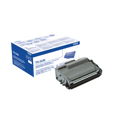 Brother Tonercassette TN-3430 TN3430 Origineel Zwart 3000 bladzijden