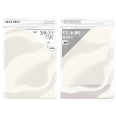 Craft Perfect By Tonic Studios Craft perfect • smooth card a4 300g ivory 5pcs