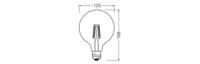 OSRAM HOMELIGHTING 4099854466274 LED-lamp Energielabel D (A - G) E27 3.4 W Warmwit (Ø x h) 125.00 mm x 125.00 mm 1 stuk(s) - thumbnail