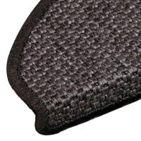 Trapmatten zelfklevend Sisal-Look 30 st 65x21x4 cm antraciet - thumbnail