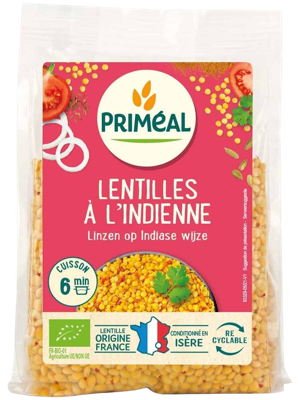 Primeal Linzen Indiaase stijl bio 300 Gram