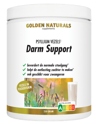 Darm support psyllium vezels 250 Gram