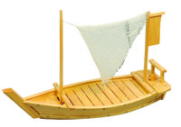 Houten sushi boot - Woodenware - 70 x 26.5 cm - thumbnail